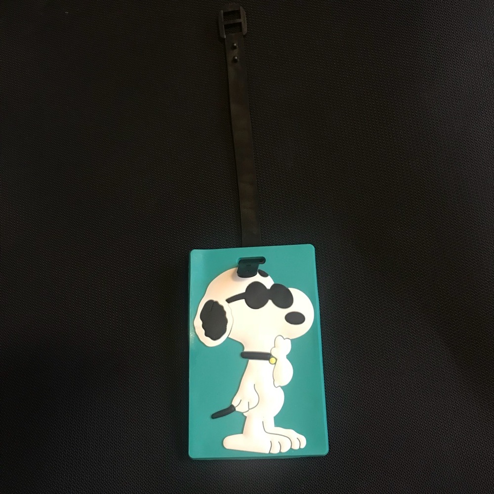Snoopy Luggage Tag